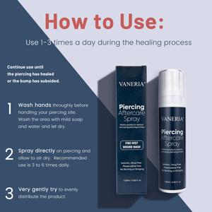 OEM Ear <strong>Piercing</strong> Aftercare <strong>Solution</strong> <strong>Piercing</strong> Spray Specialists to Cleanse Calming Tattoo Aftercare for <strong>Body</strong> and Ear <strong>Piercing</strong> - Product Image 6