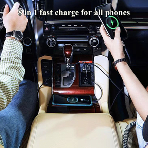 8 en 1 USB C <span class=keywords><strong>Cargador</strong></span> de coche Adaptador de carga súper rápida en coche 4 PD para iPhone iPad Huawei Vivo Samsung <span class=keywords><strong>Oneplus</strong></span> Nuevos productos 2024 - Product Image 4