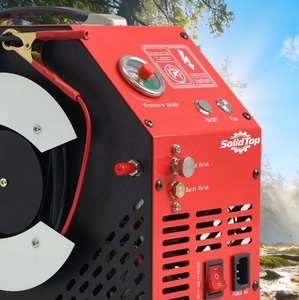 SolidTop <span class=keywords><strong>PCP</strong></span> Luchtcompressor 4500PSI/30MPa Automatische Afsluiting Olievrij AC 12V/110V 350W Draagbare Pomp voor Paintball Duiken - Product Image 3