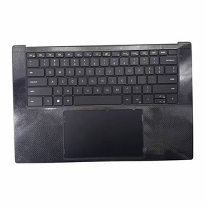 Repose-poignets supérieur avec clavier rétroéclairé US et pavé tactile pour <span class=keywords><strong>Dell</strong></span> XPS15 9500 9510 9520 9530 Precision 5550 5560 <span class=keywords><strong>5570</strong></span> - Product Image 2