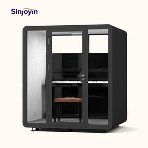 Cabine Silenciosa Aprimorada com Redução de Ruído para Piano e Bateria, Estúdio, Escritório, Sala de Som, Booth Musical - Product Image 2