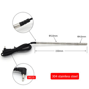 Электрические зажимы для сосков для мужчин и женщин, электрическая пробка для груди, Токопроводящая Анальная пробка, БДСМ эротические игрушки - Product Image 6