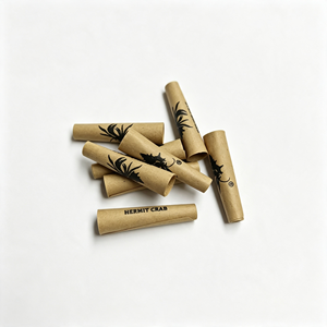 HermitCrab - Puntas de Filtro Pre-Enrolladas de Alta Calidad, Sin Blanquear, Anti-Enrollamiento, con Goma Arábiga Natural, 100 Unidades, para Conos Pre-Enrollados - Product Image 4