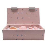 Boîtes à bougie à clapet en papier couché recyclable personnalisées style ménager avec logo gaufrage stratification mate pour emballage cadeau