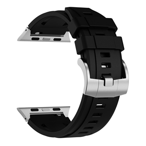 Nouveau <span class=keywords><strong>bracelet</strong></span> de remplacement en fluororubber souple et respirant pour <span class=keywords><strong>Apple</strong></span> <span class=keywords><strong>Watch</strong></span> 42mm 46mm <span class=keywords><strong>Ultra</strong></span> 49mm - Product Image 2