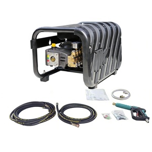 Nettoyeur haute pression portable électrique commercial |   <span class=keywords><strong>Kit</strong></span> complet avec tuyau et pistolet pulvérisateur pour le detailing automobile et le lavage de voiture - Product Image 1