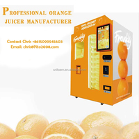 Distributeur automatique intelligent de jus d'orange frais à faire soi-même, en vente