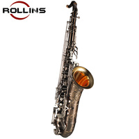 Professional Tenor Saxophone, Black Nickel Plate Body