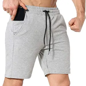 Benutzer definiertes Logo Pure Platinum 7 "Innen naht Komfort Workout Cargo Herren kurz trocken & cool verstellbare Passform Trainings shorts Männer