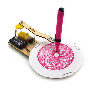 Ensemble de jouets à dessiner en bois, thème robot électrique, pour enfants de 8 à 13 ans, kit de modèles éducatifs scientifiques - Product Image 3