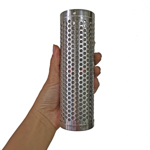 <span class=keywords><strong>Tube</strong></span> en acier inoxydable micro-<span class=keywords><strong>perforé</strong></span> avec trous ronds - Product Image 1