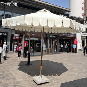 Glamping White Garden <strong>Umbrella</strong> <strong>Parasol</strong> Sun <strong>Umbrella</strong> Resort Commercial Aluminium Beach <strong>Umbrellas</strong> Outdoor for Cafe Shop - Product Image 4