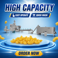 Machine industrielle automatique HIMAX pour la fabrication de pâtes et de macaronis, ligne de traitement des nouilles, ligne de pâtes sèches, acier inoxydable de qualité alimentaire, PLC