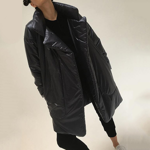 Abrigo largo de invierno para mujer, Chaqueta larga, abrigo - Product Image 4