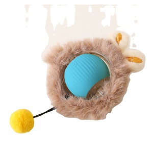 New Design Rechargeable Smart Plush Rabbit Pet Toy for Cats Indoor Interactive <b>Dog</b> <b>Ball</b> Toy With Tail Interactive Toy <b>Ball</b> - Product Image 2