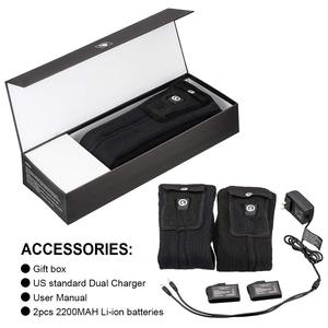 Hiver Extérieur Hommes Femmes Doux Thermique 3.7V Batterie Rechargeable Epaisse Chaussettes Chauffantes Electriques Pour <span class=keywords><strong>Ski</strong></span> Randonnée - Product Image 6