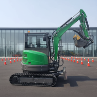 Mini-excavatrice, homologuée CE EPA, garantie directe usine 10 ans, couleur OEM, pelle compacte sur chenilles