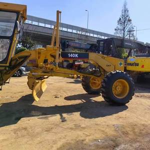 Motoniveladora Usada Caterpillar 140K 140H de Segunda Mano, Motoniveladora 140K Original de Japón, Gran Rendimiento, Certificación CE, con Martillo Hidráulico - Product Image 2