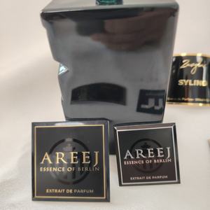 Étiquettes personnalisées en aluminium or étanche de luxe de haute qualité pour bougies artisanat et cadres photo conception professionnelle commande personnalisée - Product Image 1