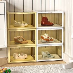 Boîte de rangement pour figurines d'<span class=keywords><strong>action</strong></span> de chaussures de boxe de luxe en PS à haute transparence, personnalisable, faible MOQ, en stock - Product Image 3
