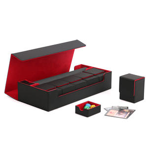 صندوق فاخر مخصص لبطاقات اللعب صندوق تخزين بطاقات التداول صندوق ورقي للبطاقات البلاستيكية للتارو Mtg puke mons Tcg Yugioh - Product Image 1