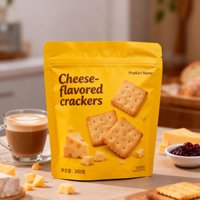 Op maat gemaakte voedselveilige, vochtbestendige hersluitbare staande pouches verpakkingen voor chocolade, aardbeienmelk, gelei, fruitsalade
