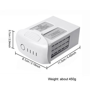 Batteries de <span class=keywords><strong>drone</strong></span> professionnelles Li-ion 15,2 V 5870 mAh 89,2 Wh, packs de batteries de vol intelligentes pour DJI <span class=keywords><strong>Phantom</strong></span> <span class=keywords><strong>4</strong></span> <span class=keywords><strong>Pro</strong></span> v2.0 rtk - Product Image 6