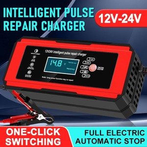 <span class=keywords><strong>Cargador</strong></span> de batería inteligente automático de 12v 24v 10a para arranque y parada de automóviles, compatible con baterías de plomo-ácido, <span class=keywords><strong>AGM</strong></span>, gel y SLA recargables. - Product Image 2