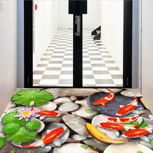 Autocollants de sol 3D mignons en forme de <span class=keywords><strong>dauphin</strong></span> 57*90cm, autocollants muraux imperméables en forme d'étoile de mer <span class=keywords><strong>pour</strong></span> <span class=keywords><strong>salle</strong></span> de <span class=keywords><strong>bain</strong></span>, autocollants de sol <span class=keywords><strong>pour</strong></span> carrelage, cadeau <span class=keywords><strong>pour</strong></span> chambre d'enfant - Product Image 6