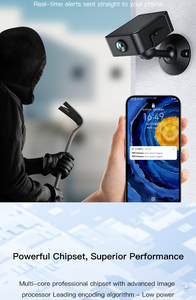 Caméra de sécurité HD Mini Box, WiFi double bande 2.4G et 5G, <span class=keywords><strong>ultra</strong></span> grand angle, vision nocturne infrarouge, détection de mouvement, <span class=keywords><strong>carte</strong></span> mémoire cloud - Product Image 4