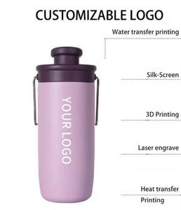 Botella de Agua de Acero Inoxidable 304 de 20 oz Personalizada 2026, Libre de BPA, a Prueba de Fugas, Aislada, con Asa y Tapa - Product Image 3