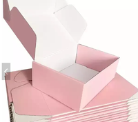 Impression personnalisée papier kraft brun ondulé courrier postal expédition mode Tuck Top cosmétique vêtements boîte d'emballage