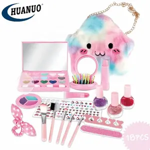 Huanuo Pretend Toy Make Up Beauty Gift Girls Sets Cosmetics Play Makeup For Kids