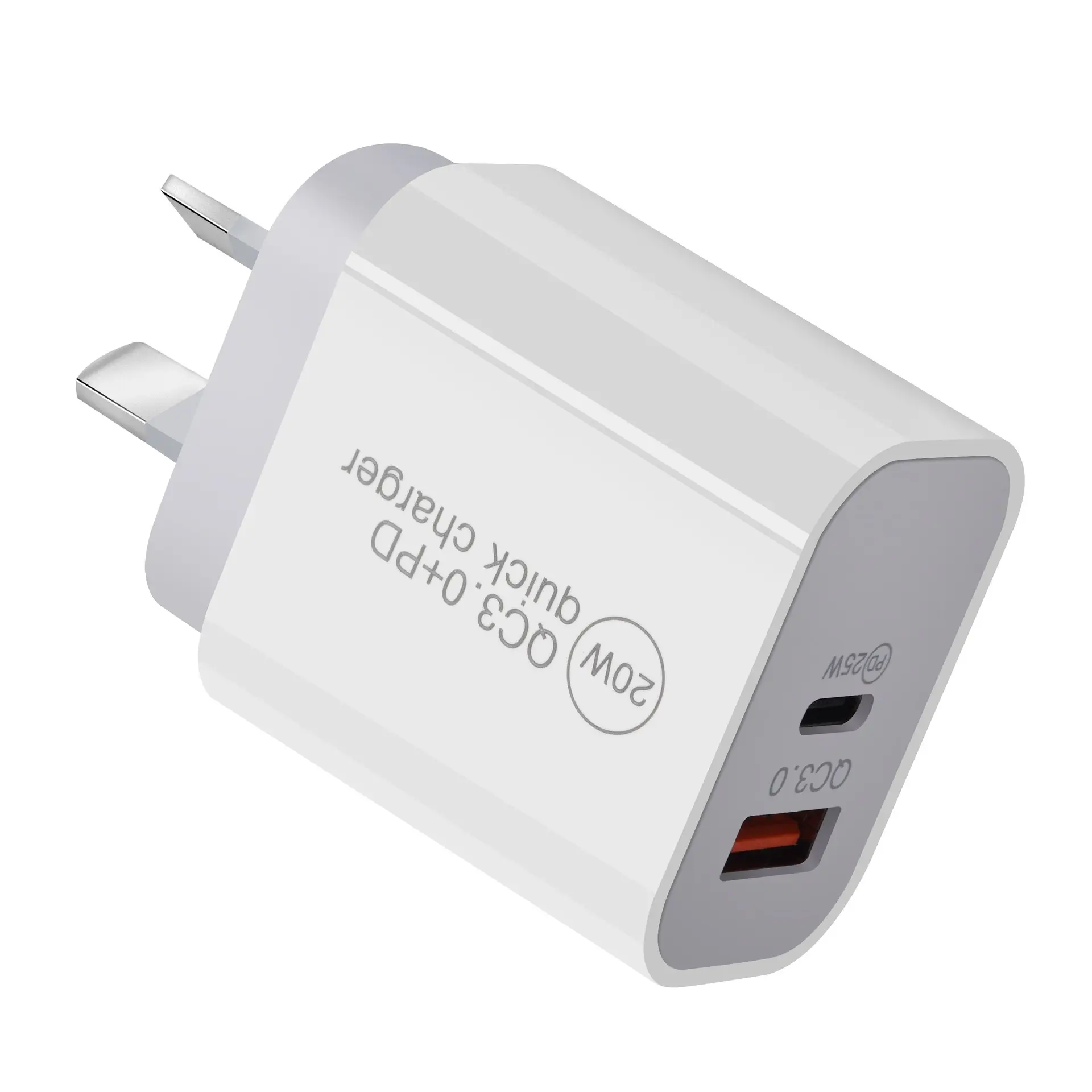 PD 20W şarj USB-C adaptörü iPhone hızlı şarj ab abd AU İngiltere tak 20w USB-C duvar şarj