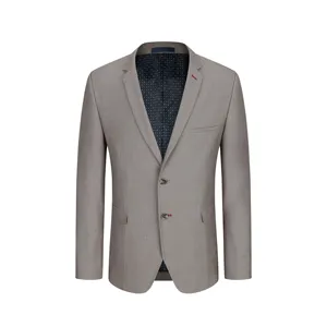 Italienische Herren Slim Suit Herren Business Casual Hochzeit braun Anzug Blazer Classic Herren Top