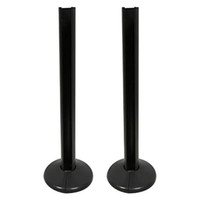 Housses de tuyaux de radiateur noir pour la maison Lot de 2 tuyaux de 200mm de long et 15mm pour chauffage central