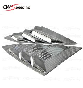 2016-2017 Tendine Parasole Laterali in Fibra di Carbonio per Finestrino Posteriore per Kit Carrozzeria HONDA CIVIC X 10a Generazione - Product Image 3