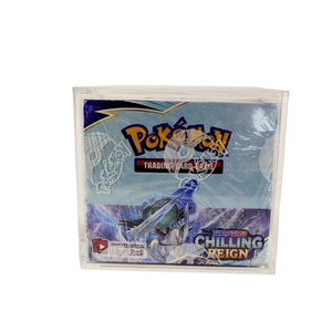 Caja Acrílica Transparente Personalizada al por Mayor con Protección UV Alta y Tapa Magnética Resistente para Almacenamiento de Tarjetas - Product Image 4