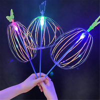 Nouvelle Baguette Magique LED Fleur à Bulles Arc-en-ciel Lumineuse Clignotante, Jouet Cadeau pour Enfants, Idéal pour Anniversaires et Fêtes