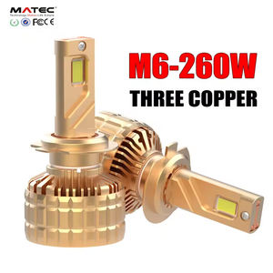 Matec M6 Led otomatik 360w 36000lm H11 Led far lambaları 9005 9006 H7 H4 Led - Product Image 6