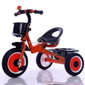 El triciclo de Pedal para niños antivuelco de juguete para montar con cesta ayuda a mejorar el equilibrio después del coche de bebé - Product Image 4