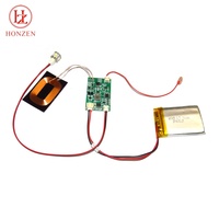 Lámpara de Escritorio LED Honzen TW-B198LM Multifuncional de 5W 10W con Sensor Táctil de Carga Inalámbrica, PCBA OEM, Luz Blanca Cálida, Módulo LED SMD 2835