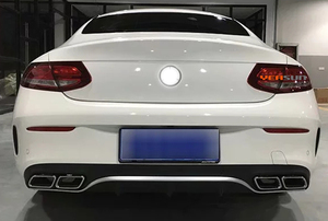 Diffuseur arrière W205 Tuning <span class=keywords><strong>C63</strong></span> AMG pour Mercedes Benz W205 berline AMG 2015 <span class=keywords><strong>2016</strong></span> - Product Image 6