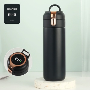 Bouteille d'eau intelligente en acier inoxydable 304 de 420 ml avec affichage de la température et rappel de consommation – Vente en gros - Product Image 4