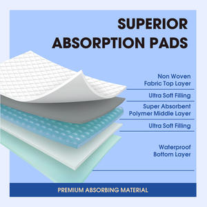 Tapete Absorvente Adulto Atacado 60 X 90 Protetor Descartável para Urina para Cama em Caso de Incontinência Amostras Grátis - Product Image 4