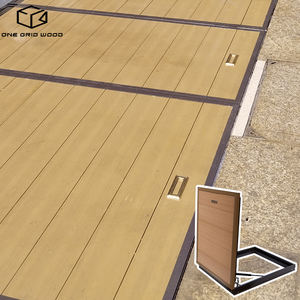 거북이 유압 막대와 프리미엄 야외 방수 부식 방지 물고기 수영장 갑판 알루미늄 합금 커버 플레이트 - Product Image 3