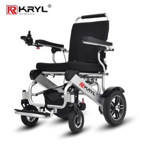Portable Foldable Long Range Electric Mobility Scooter Power Wheelchair Easy Transfer for Travel Rehabilitation Therapy Supplies