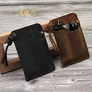 Borsa Tattica Multifunzionale in Vera Pelle per Campeggio, Organizer EDC, Custodia per <span class=keywords><strong>Set</strong></span> di Coltelli - Product Image 2