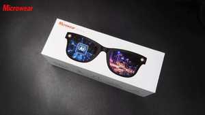 Lentes Inteligentes WAi4 con Llamadas Bluetooth, Interpretación Simultánea, Asistente de Voz con IA, Grabación, Reproducción de Música y Linterna Potente - Product Image 4