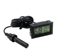 FY-12 Electronic Temperature and Humidity Meter with Probe Embedded Digital Display Temperature and Humidity Meter